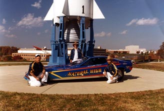 Natural High and crew at NASA Goddard